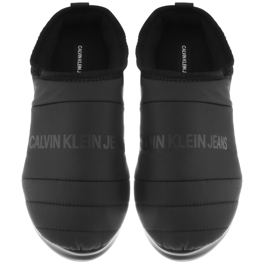 Alternative Image for ProductCalvin Klein Jeans Logo Slippers Black1