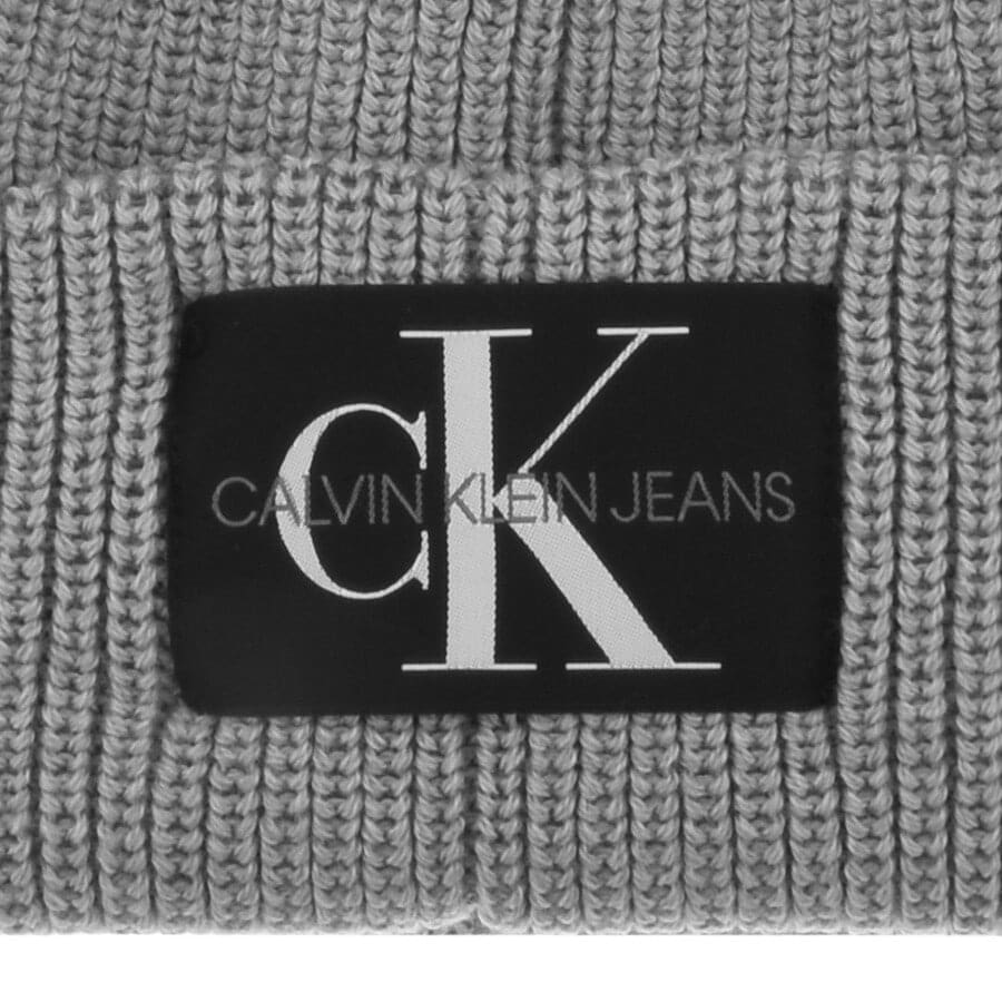 Alternative Image for ProductCalvin Klein Jeans Knit Beanie Hat Grey3