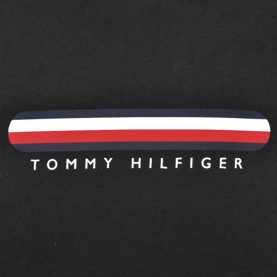 Alternative Image for ProductTommy Hilfiger Logo Pullover Hoodie Black3