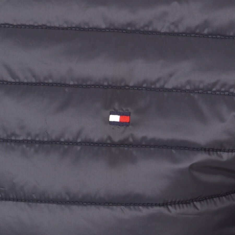 Alternative Image for ProductTommy Hilfiger Padded Mix Media Jacket Navy3
