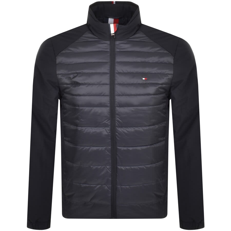 Alternative Image for ProductTommy Hilfiger Padded Mix Media Jacket Navy1