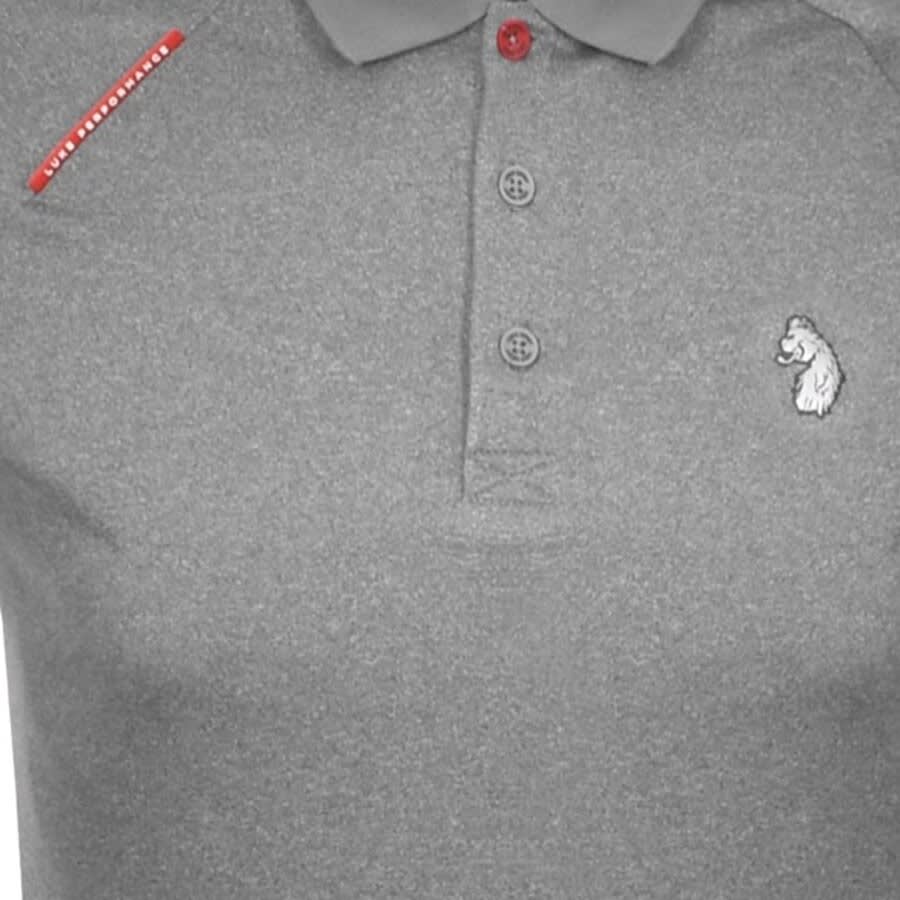 Alternative Image for ProductLuke 1977 Thomas Performance Polo T Shirt Grey3