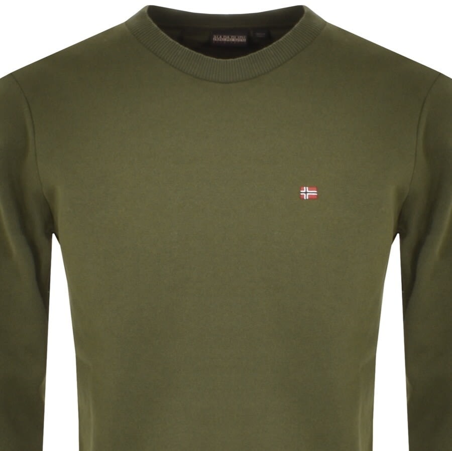 Alternative Image for ProductNapapijri Balis Crew Sweatshirt Green2