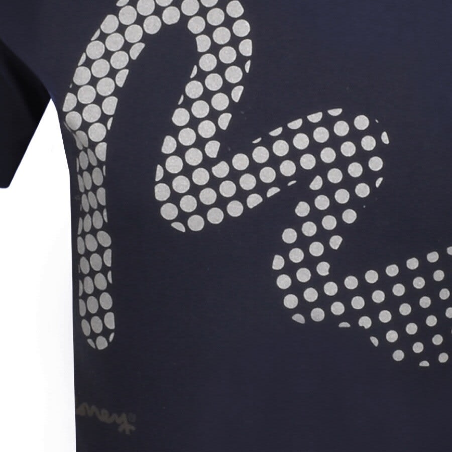 Alternative Image for ProductMoney Relec Sig Dot Crew Logo T Shirt Navy3