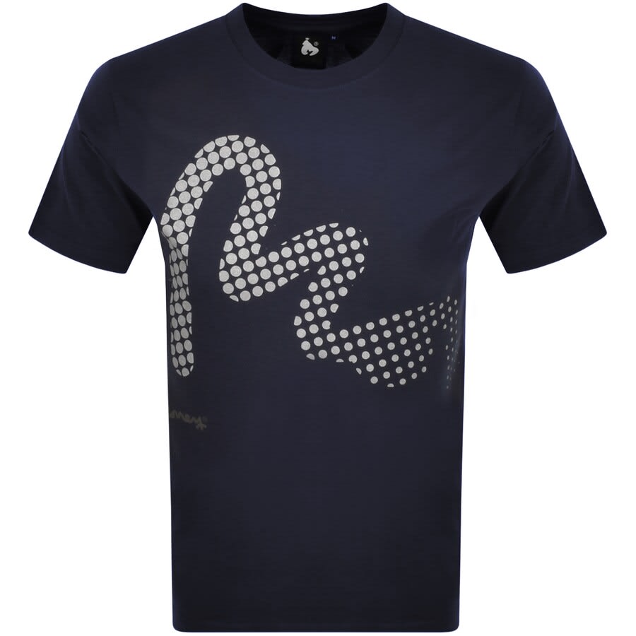 Alternative Image for ProductMoney Relec Sig Dot Crew Logo T Shirt Navy1