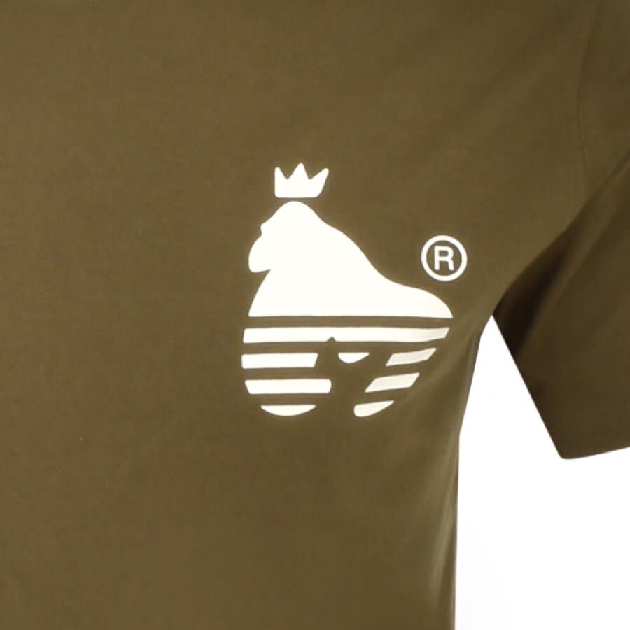 Alternative Image for ProductMoney Sport Ape Money Logo T Shirt Khaki3