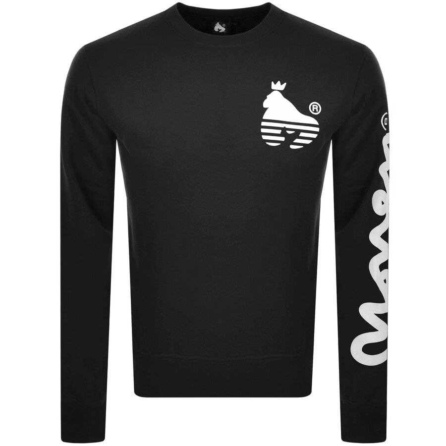 Alternative Image for ProductMoney Logo Crew Tracksuit Black2