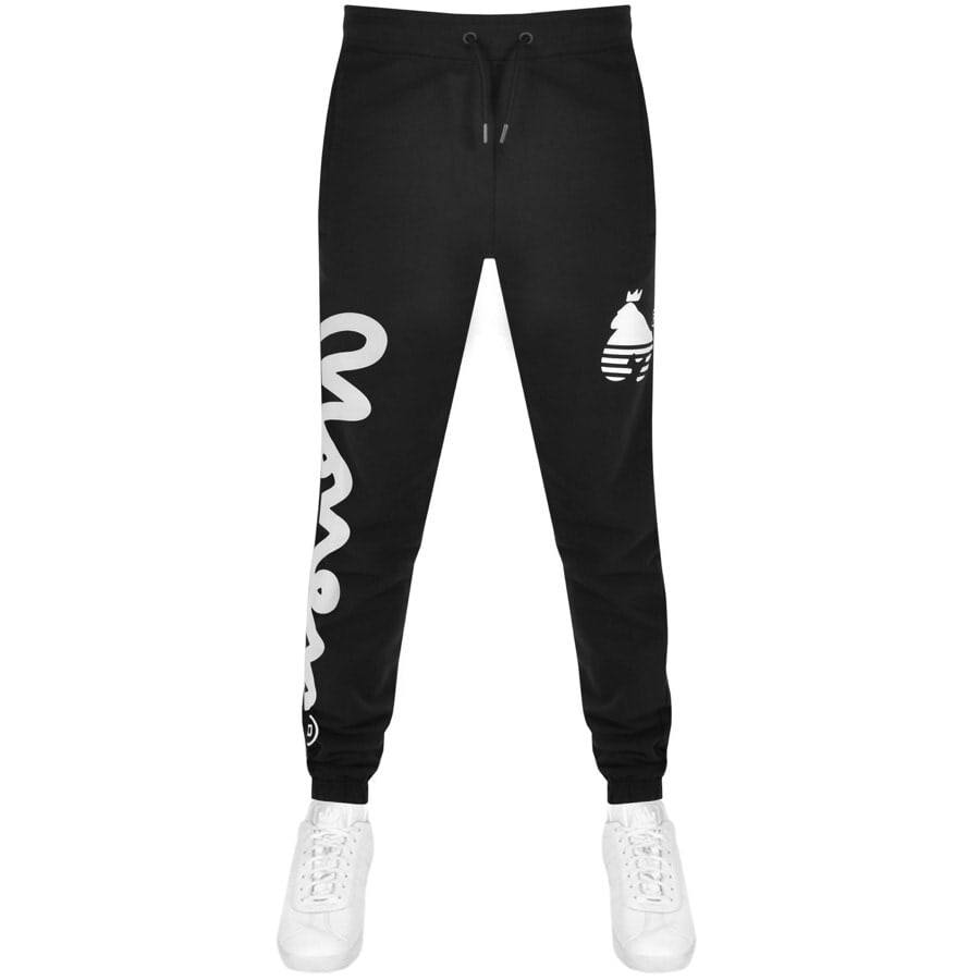 Alternative Image for ProductMoney Logo Crew Tracksuit Black3