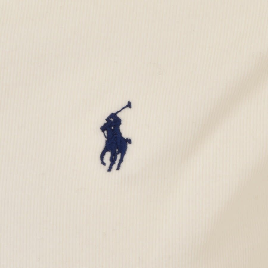 Alternative Image for ProductRalph Lauren Corduroy Slim Long Sleeve Shirt Cream3