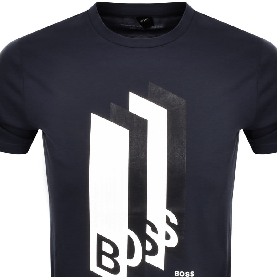 Alternative Image for ProductBOSS Tee 2 T Shirt Navy2