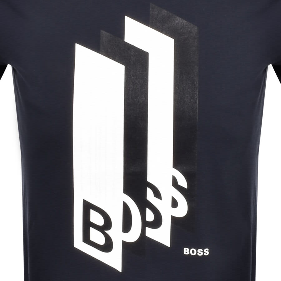 Alternative Image for ProductBOSS Tee 2 T Shirt Navy3