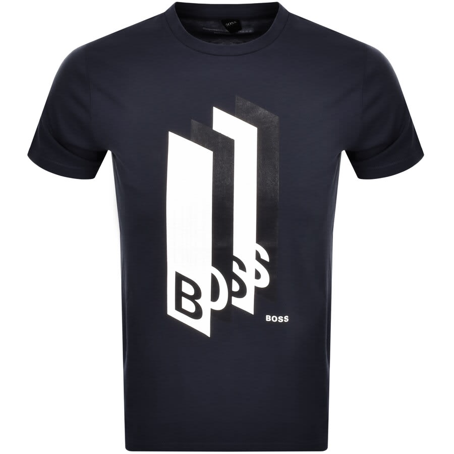 Alternative Image for ProductBOSS Tee 2 T Shirt Navy1
