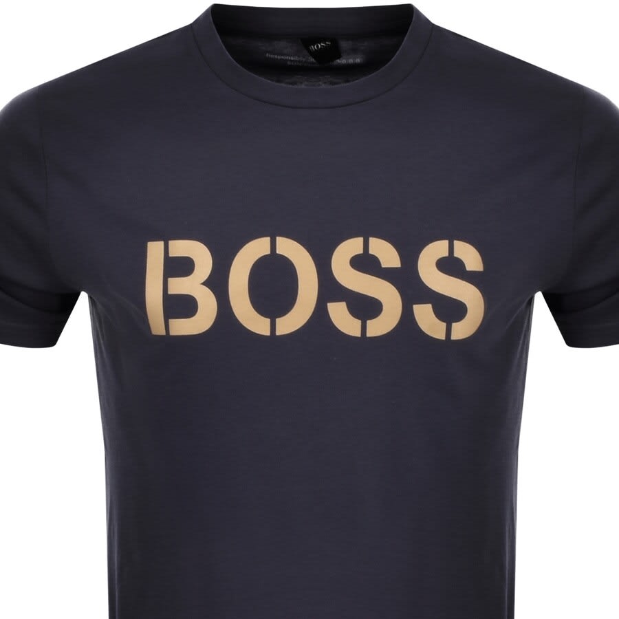 Alternative Image for ProductBOSS UV Protection T Shirt Navy2