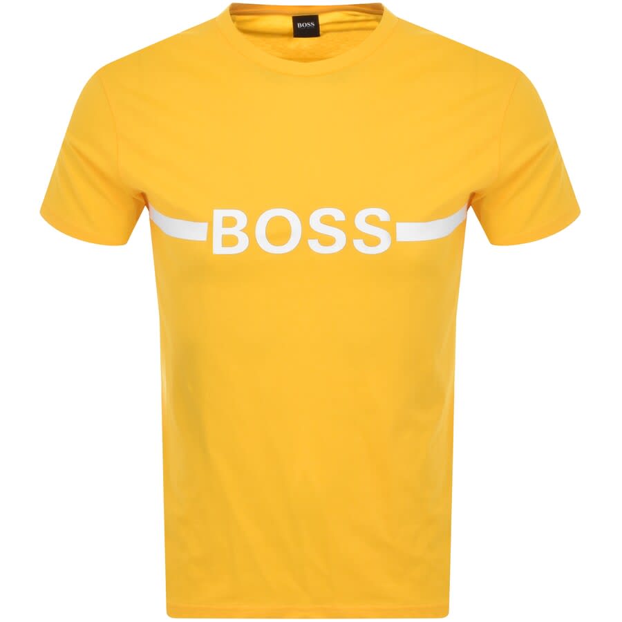 Alternative Image for ProductBOSS UV Protection T Shirt Yellow1