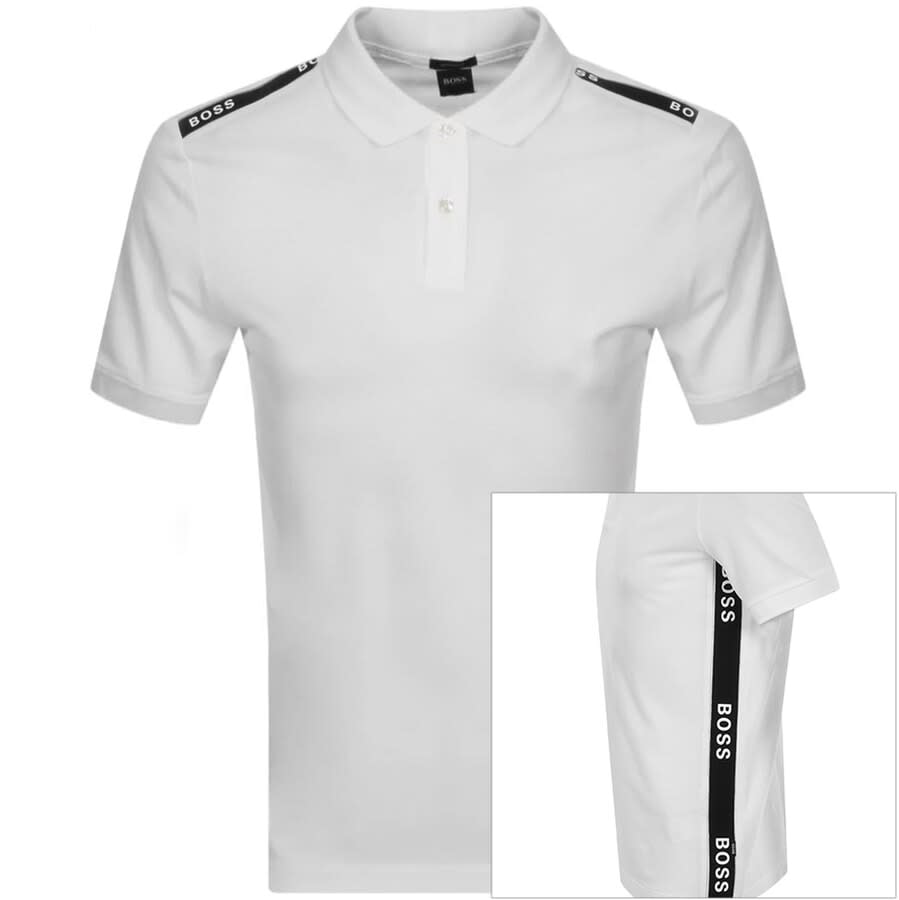 Alternative Image for ProductBOSS Parlay 138 Polo T Shirt White1