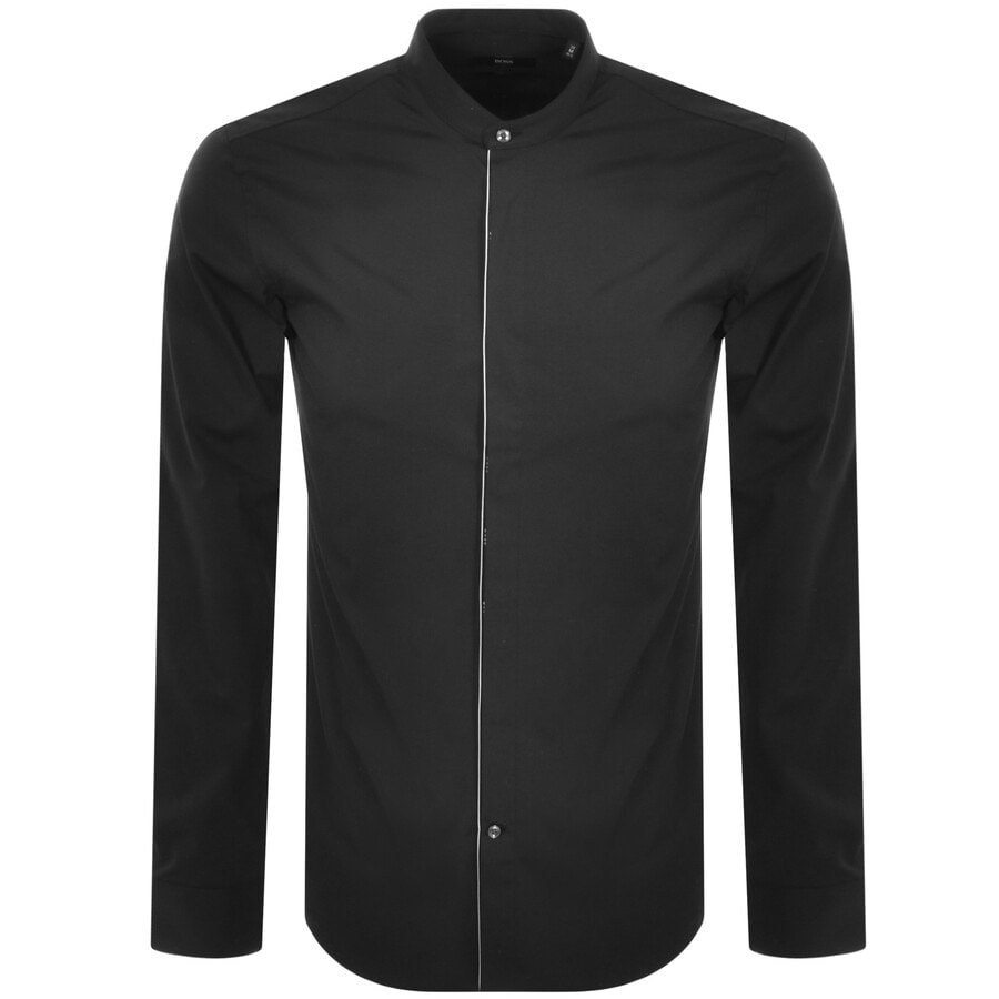 Alternative Image for ProductBOSS Hank Long Sleeved Shirt Black1