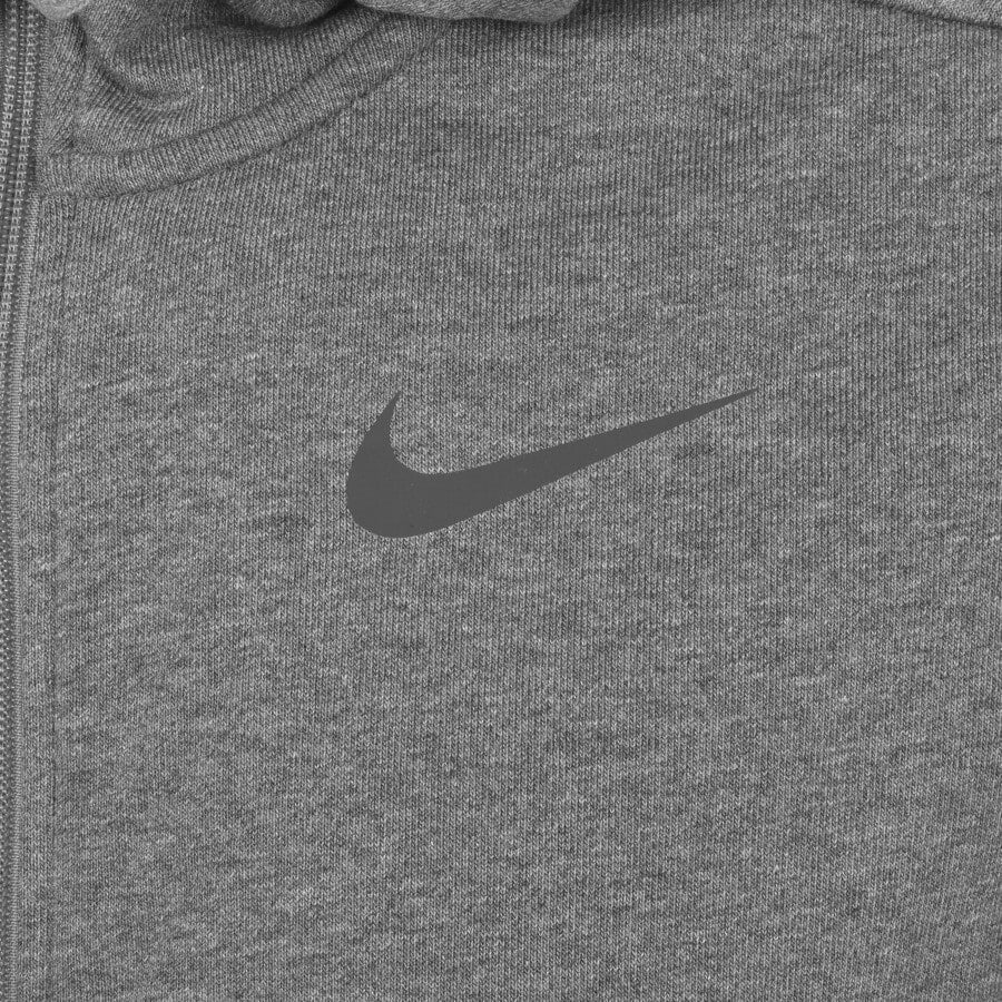 Alternative Image for ProductNike Training Full Zip Logo Hoodie Grey3
