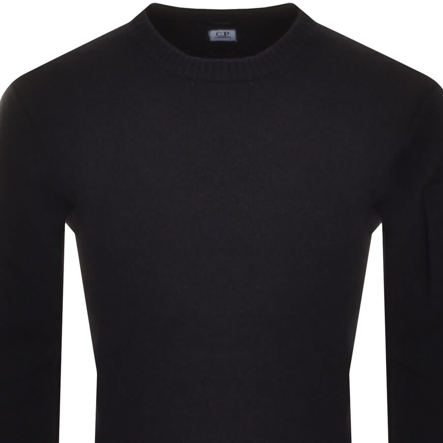 Alternative Image for ProductCP Company Crew Neck Knit Jumper Navy2