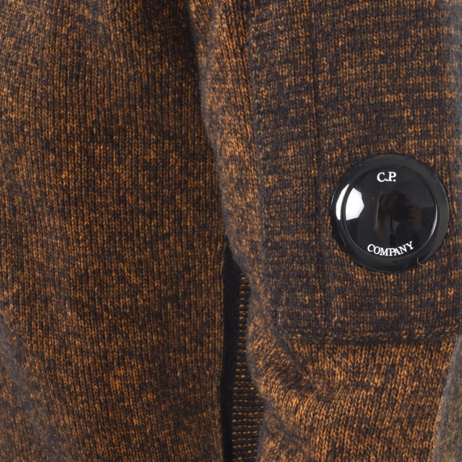 Alternative Image for ProductCP Company Crew Neck Knit Jumper Brown3