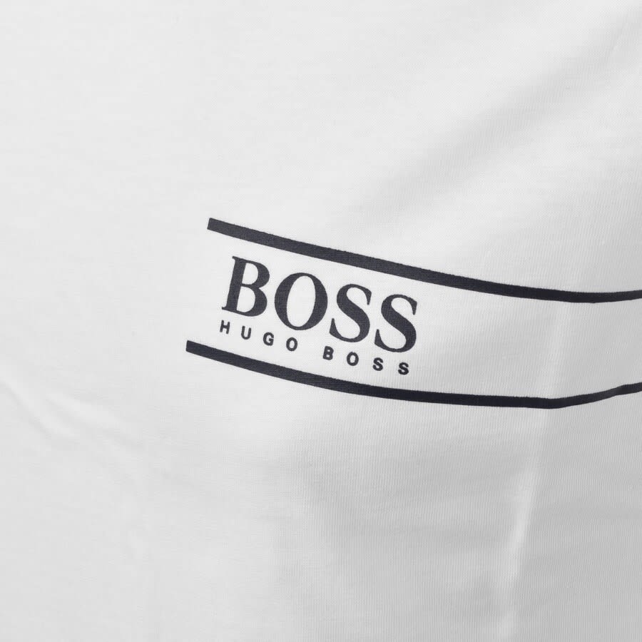 Alternative Image for ProductBOSS Bodywear Lounge Crew Neck T Shirt White3