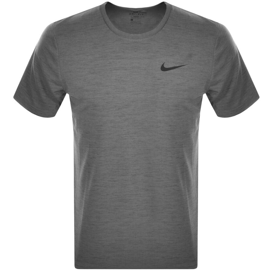 Alternative Image for ProductNike Training Dry T Shirt Grey1