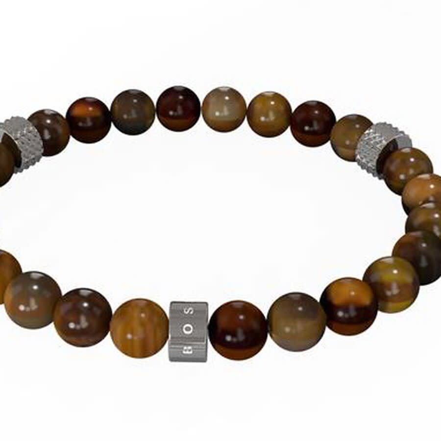 Alternative Image for ProductBOSS Berti Tiger Eye Bracelet Brown2