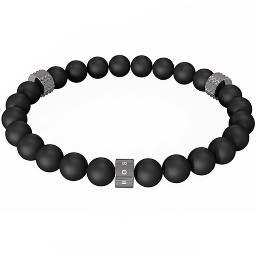 Alternative Image for ProductBOSS Berti Agate Bracelet Black1
