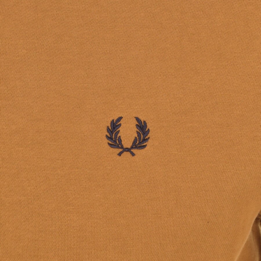 Alternative Image for ProductFred Perry Crew Neck Sweatshirt Brown3