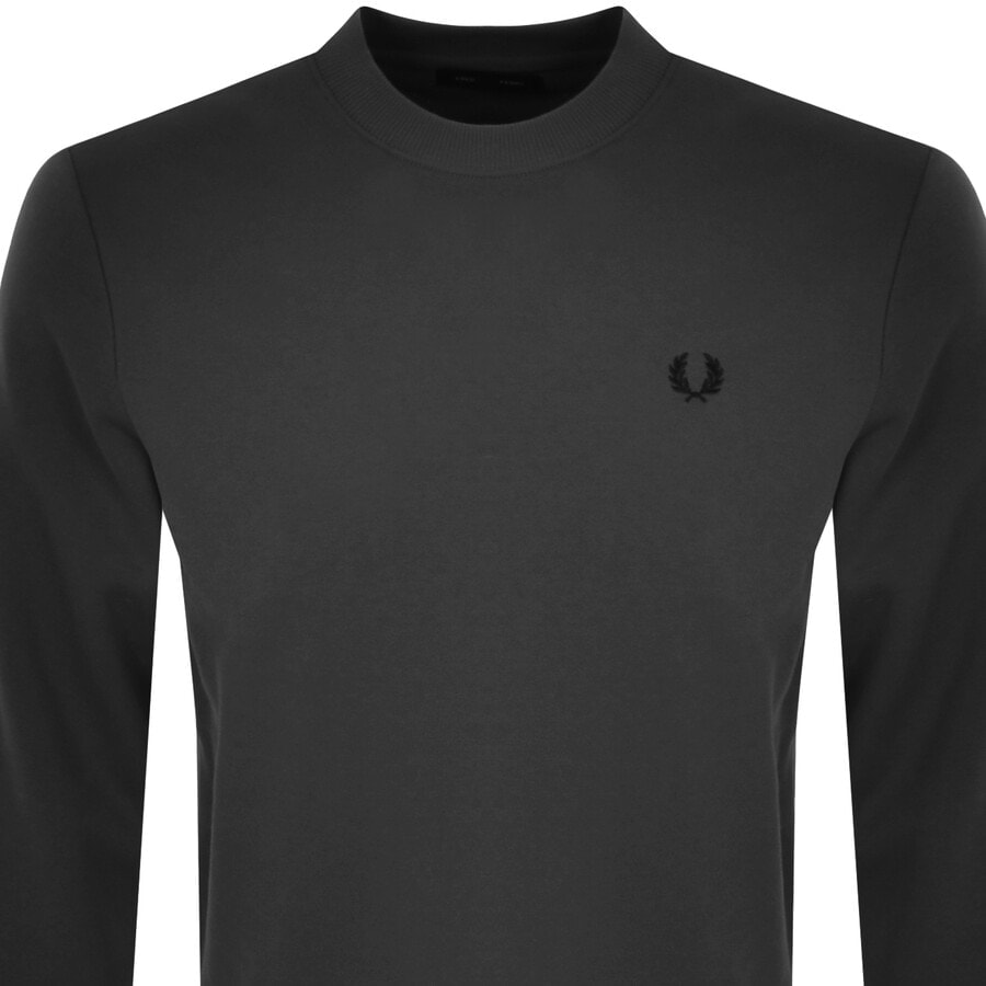 Alternative Image for ProductFred Perry Crew Neck Sweatshirt Grey2