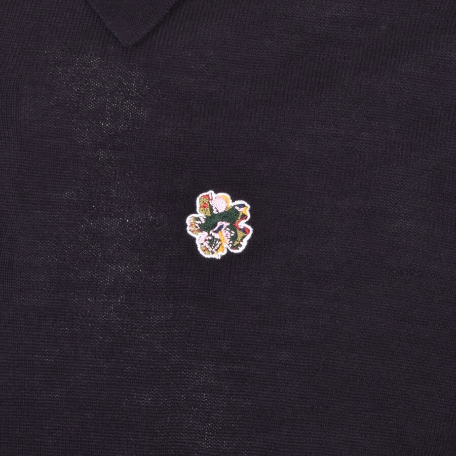 Alternative Image for ProductTed Baker Wembley Long Sleeved Polo T Shirt Navy3