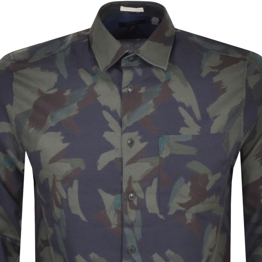 Alternative Image for ProductTed Baker Fielder Long Sleeved Shirt Navy2