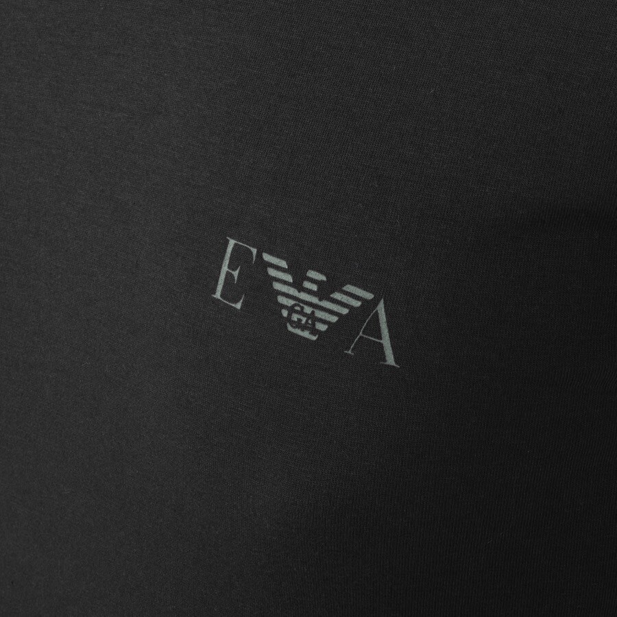 Alternative Image for ProductEmporio Armani Lounge Crew Neck T Shirt Black3