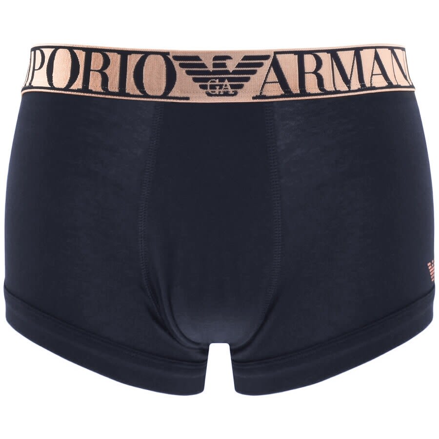 Alternative Image for ProductEmporio Armani Underwear Stretch Trunks Navy1