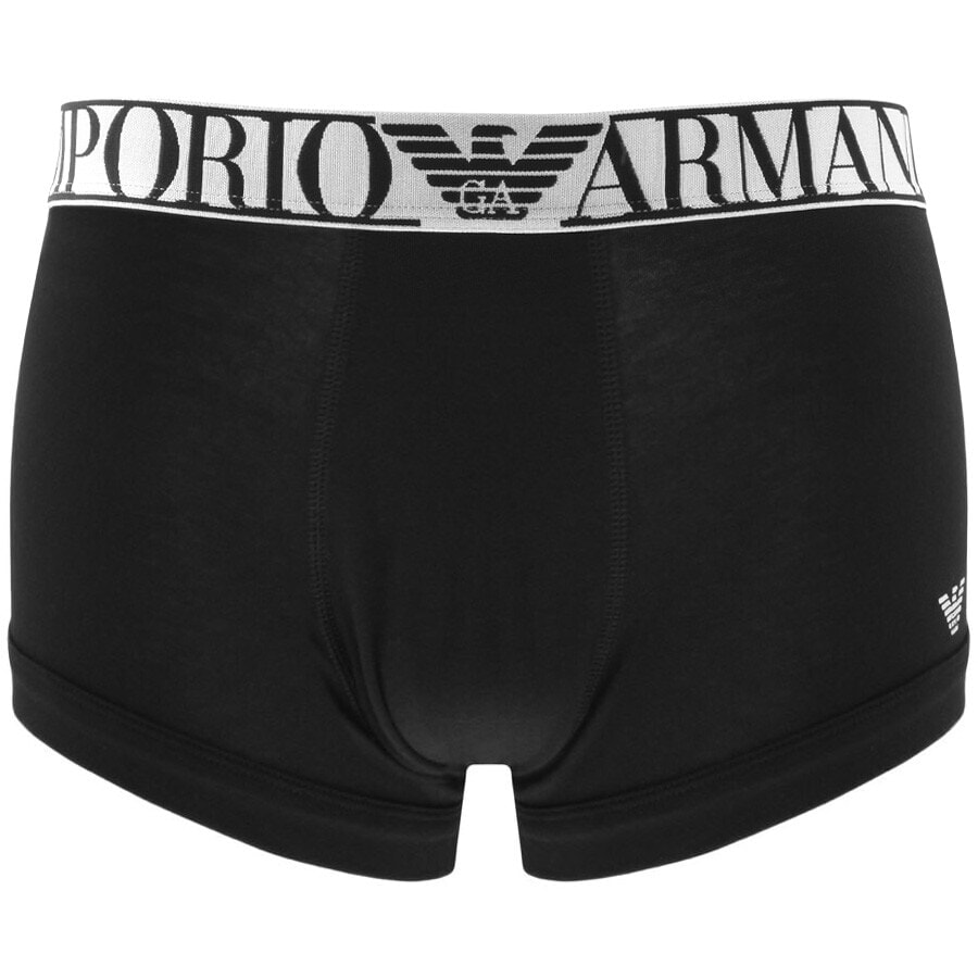 Alternative Image for ProductEmporio Armani Underwear Stretch Trunks Black1