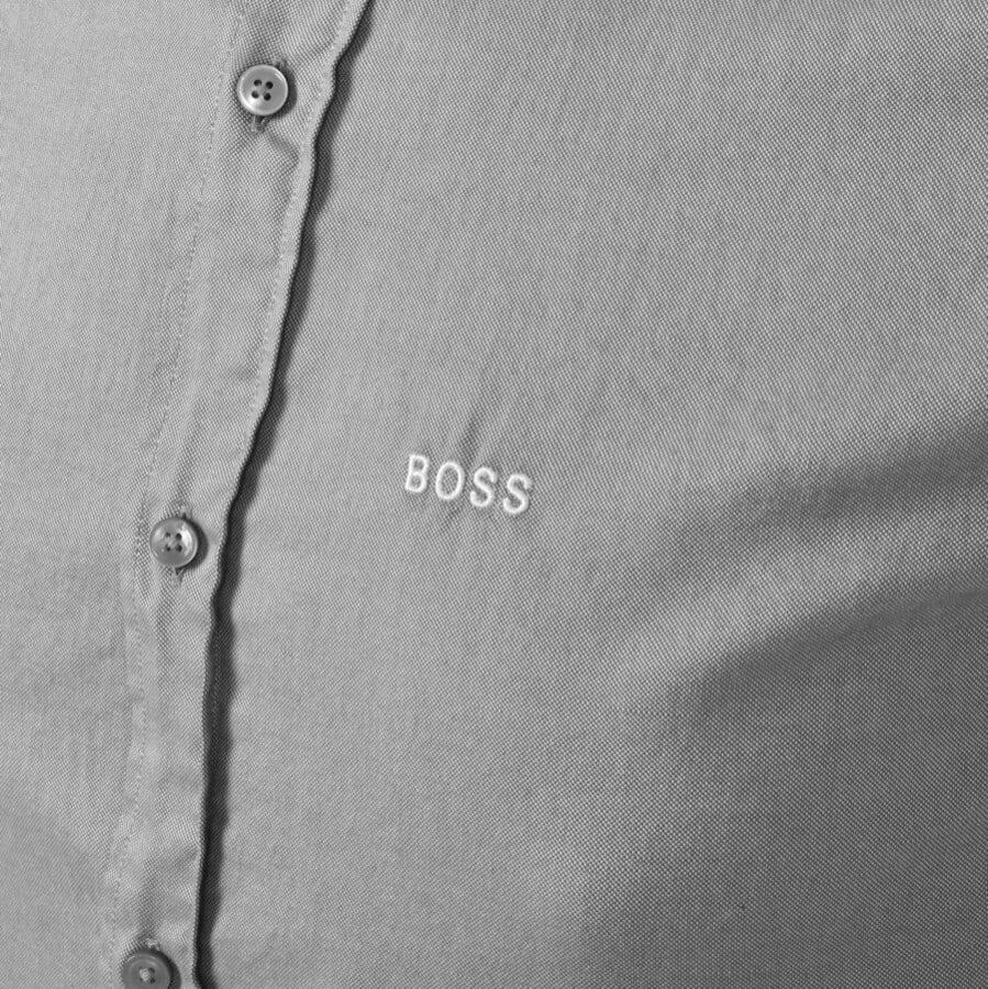 Alternative Image for ProductBOSS C Hank Slim Fit Long Sleeve Shirt Grey3