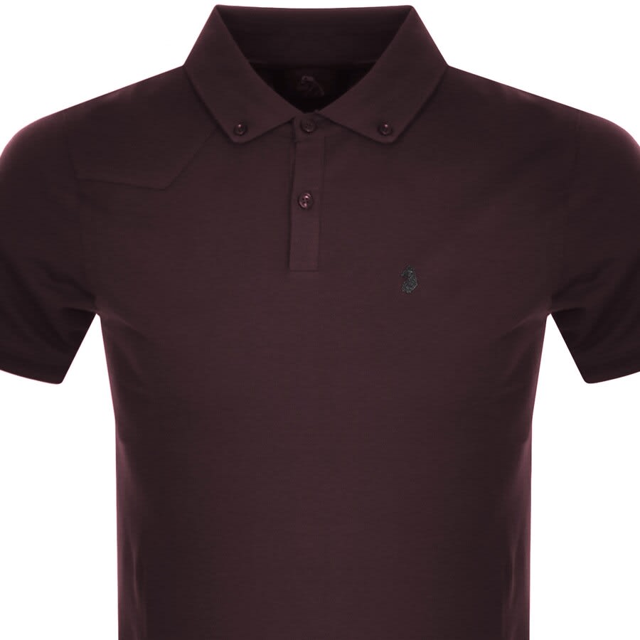 Alternative Image for ProductLuke 1977 New Bill Polo T Shirt Purple2
