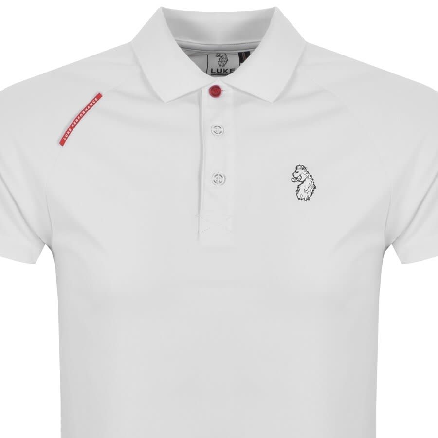 Alternative Image for ProductLuke 1977 Thomas Performance Polo T Shirt White2