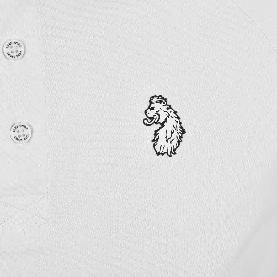 Alternative Image for ProductLuke 1977 Thomas Performance Polo T Shirt White3
