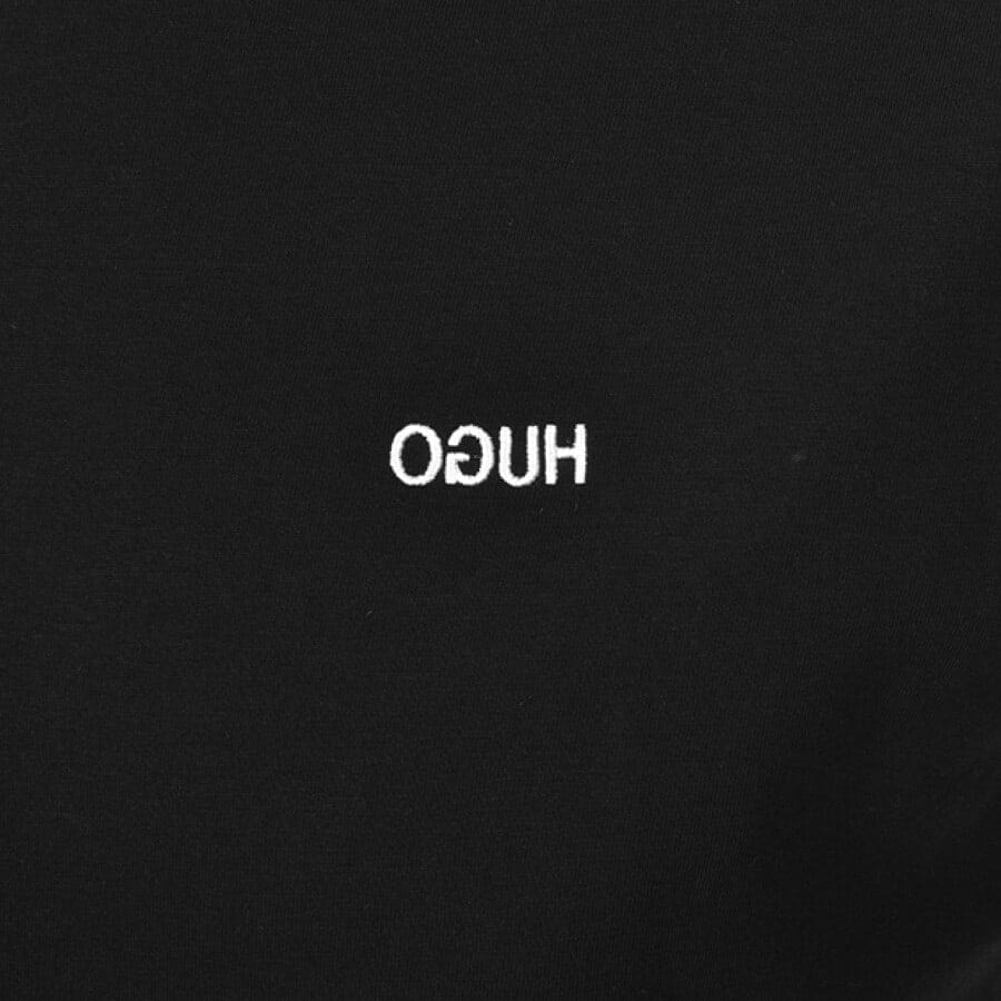 Alternative Image for ProductHUGO Dero 212 Crew Neck Short Sleeve T Shirt Black3