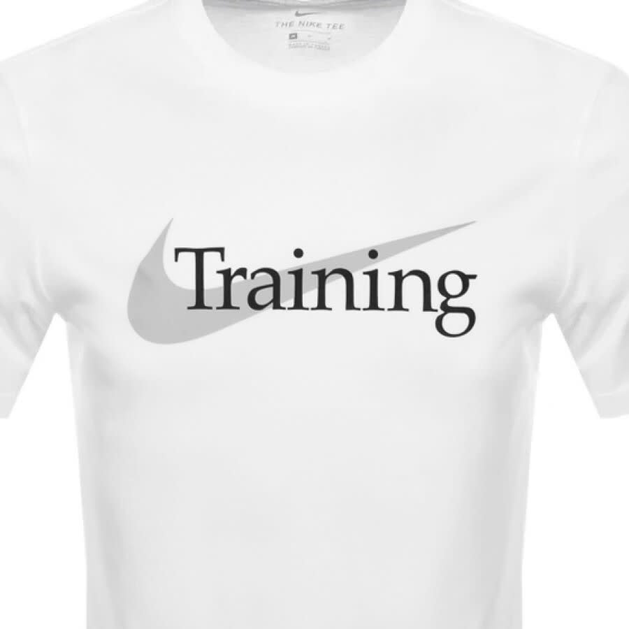 Alternative Image for ProductNike Training Dri Fit T Shirt White3