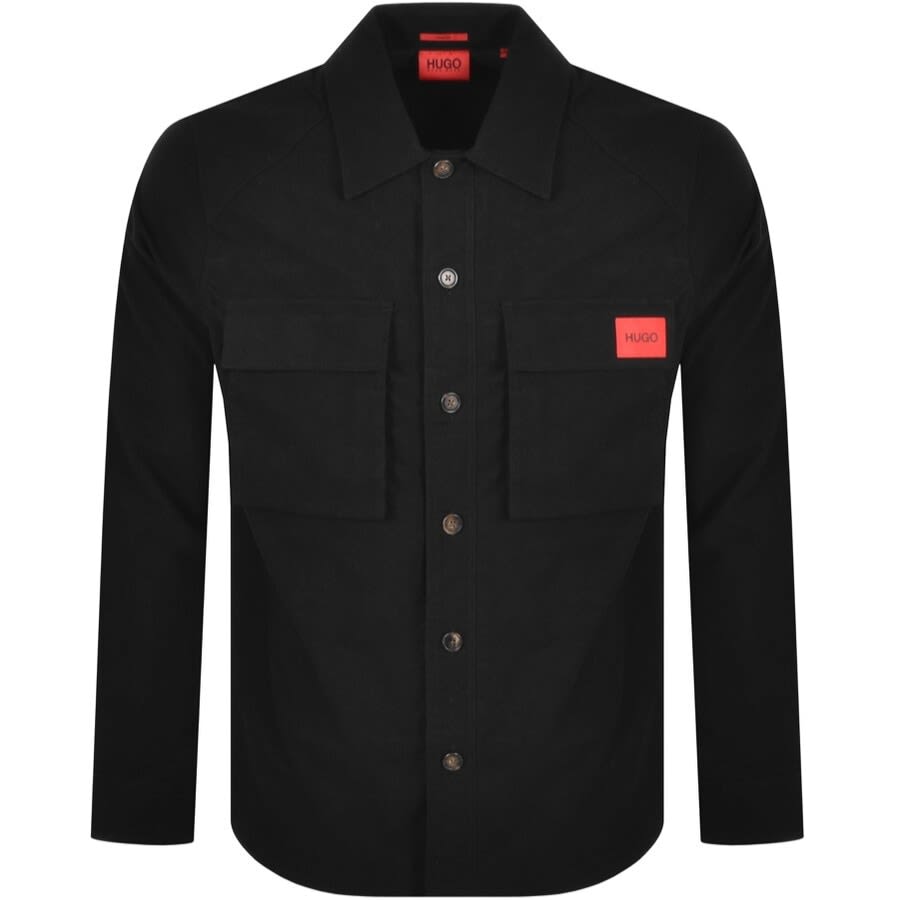 Alternative Image for ProductHUGO Ederico Overshirt Black1
