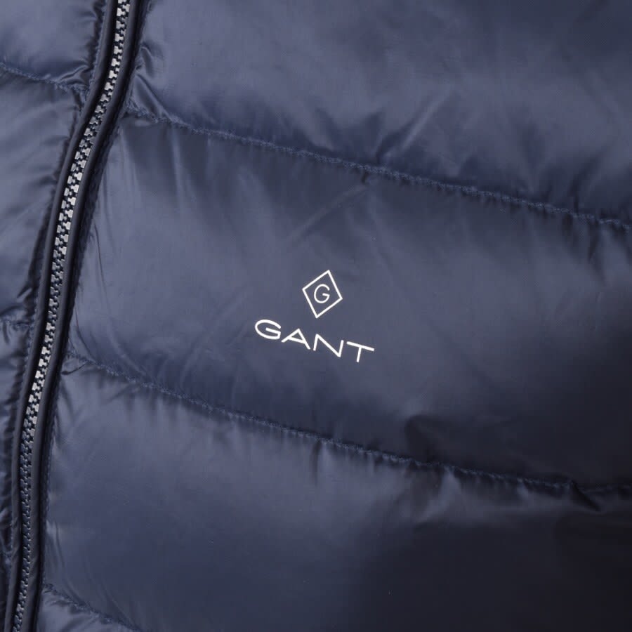 Alternative Image for ProductGant Lightweight Padded Down Hooded Jacket Navy3