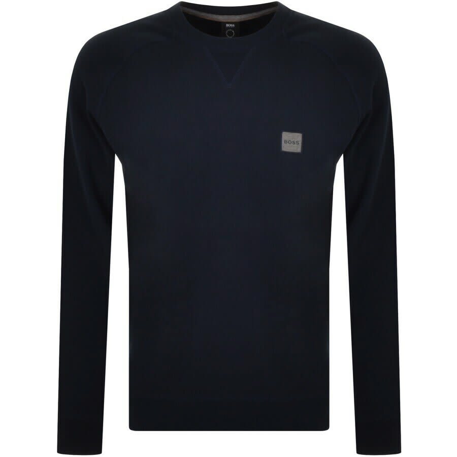 Alternative Image for ProductBOSS Westart 1 Crew Neck Tracksuit Navy2