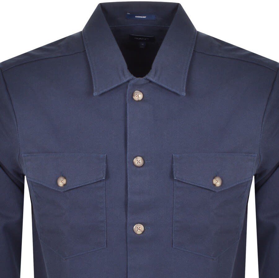 Alternative Image for ProductGant Long Sleeved Twill Utility Shirt2