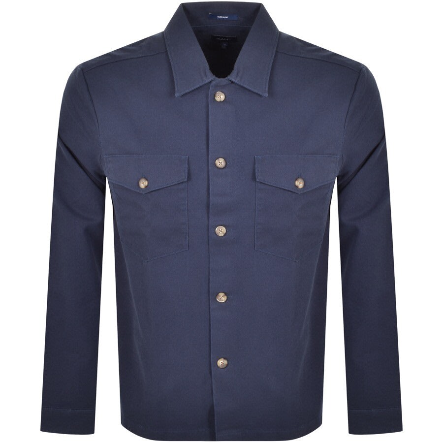 Alternative Image for ProductGant Long Sleeved Twill Utility Shirt1