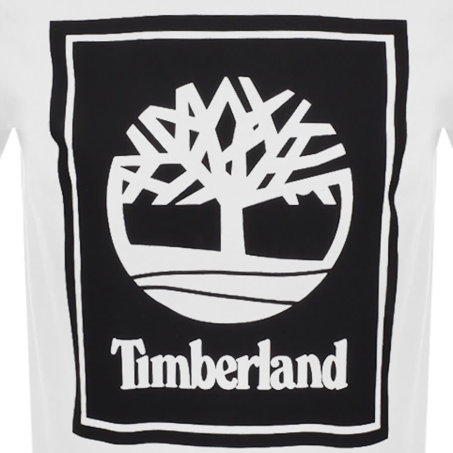 Alternative Image for ProductTimberland Stack Logo T Shirt White3