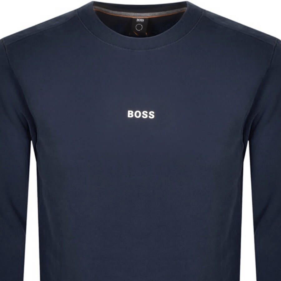Alternative Image for ProductBOSS Weevo 1 Sweatshirt Navy2