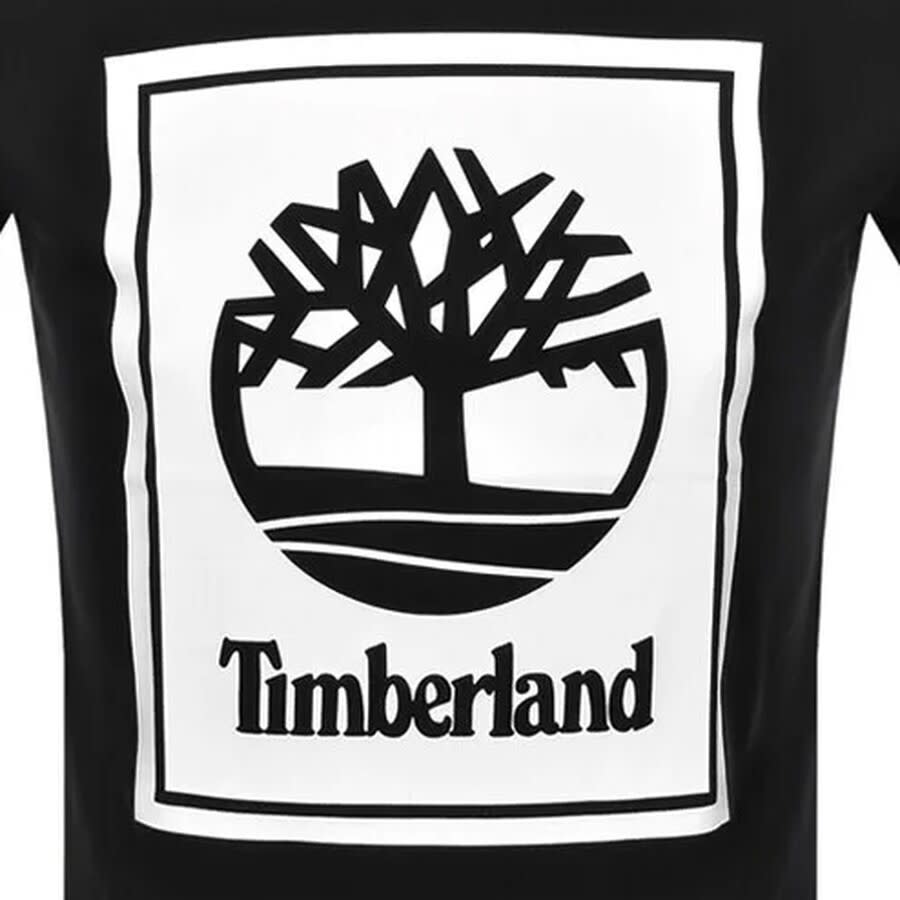 Alternative Image for ProductTimberland Stack Logo T Shirt Black3