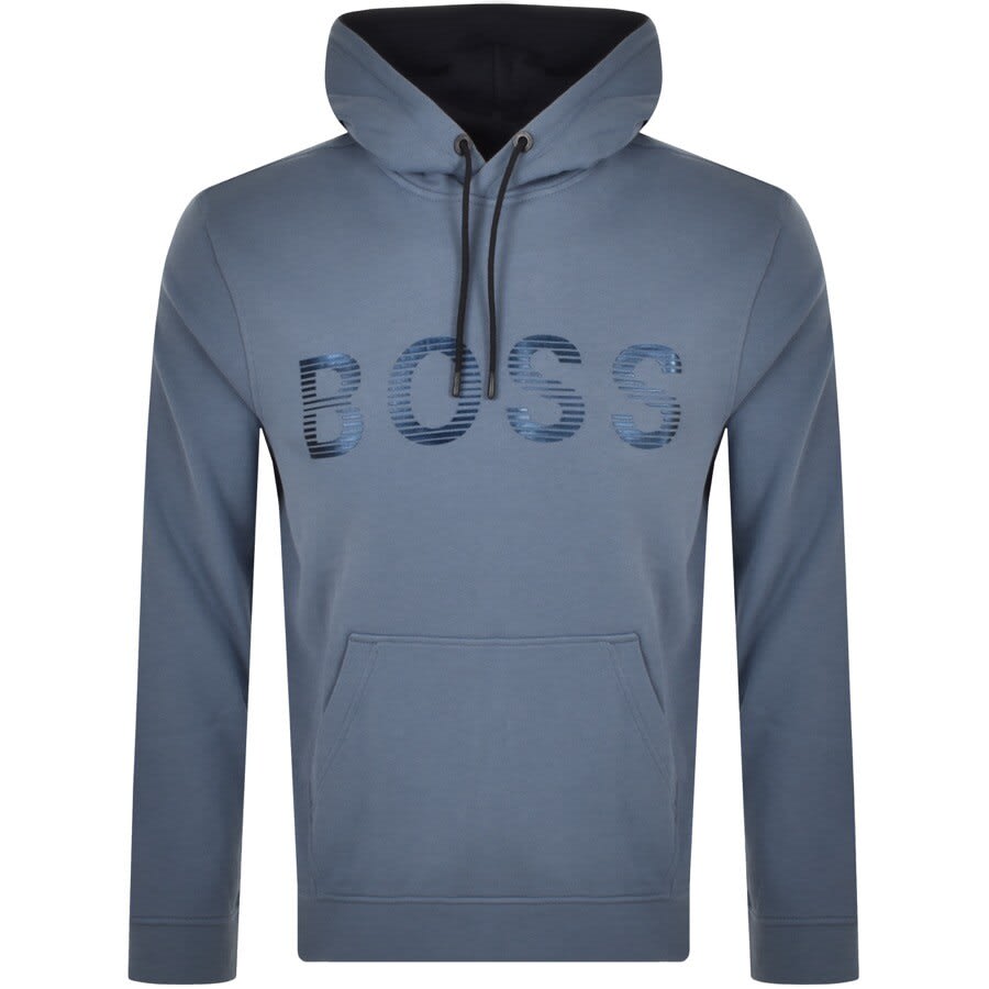 Alternative Image for ProductBOSS Sadok Pullover Hoodie Blue1