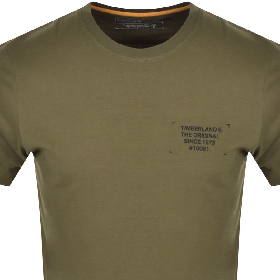 Alternative Image for ProductTimberland Stack Logo T Shirt Khaki2